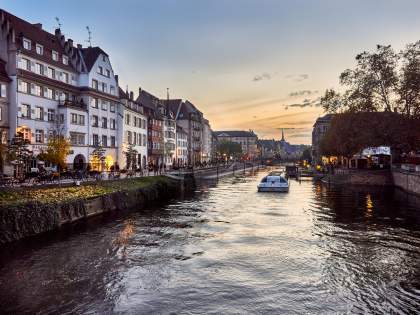 Strasbourg et ses environs depuis l'hotel Athena Spa